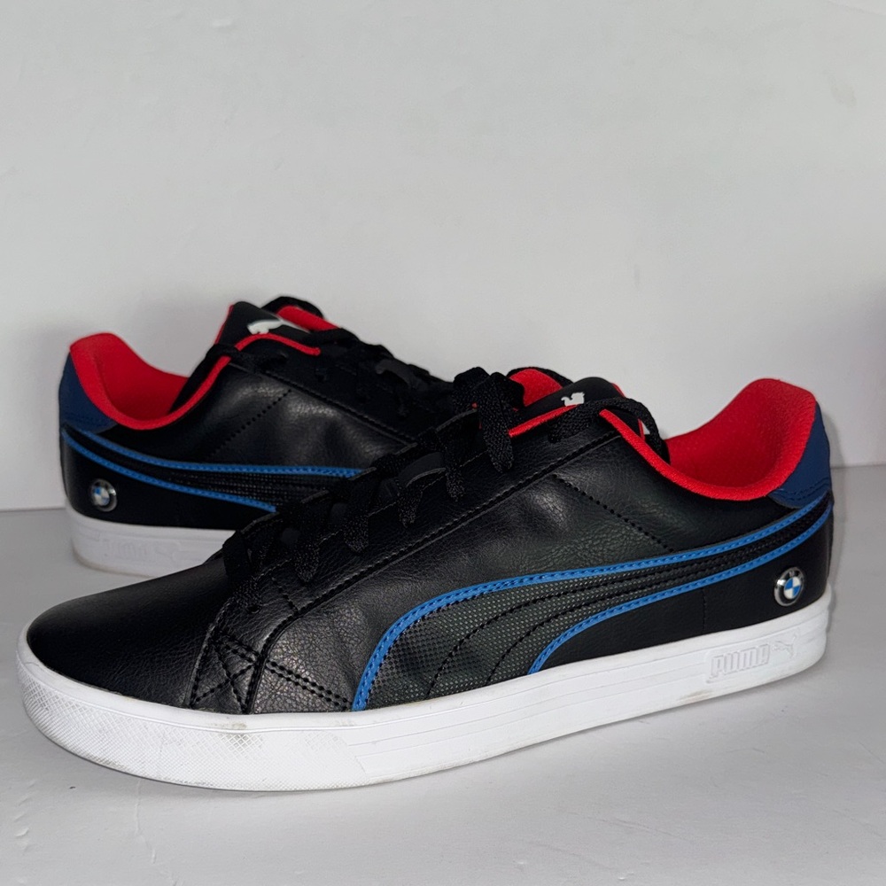 Puma BMW Motorsport Black with Blue trim Shoes Sneakers Size 11